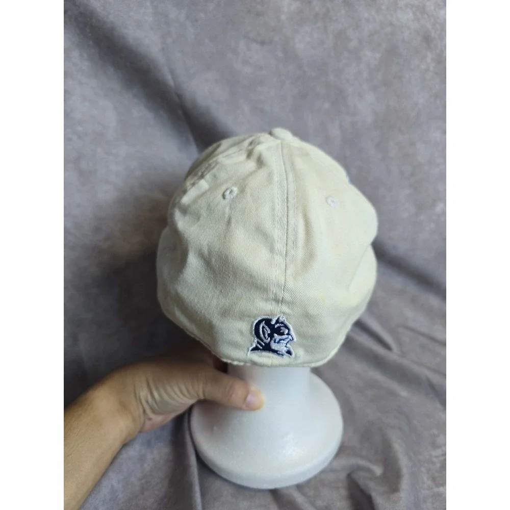 Duke Blue Devils Top Of The World Hat Cap Size M/L One-Fit Flex Cream Blue NCAA